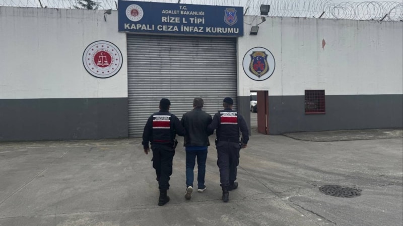 Rize’de aranan firari hükümlüler yakalandı