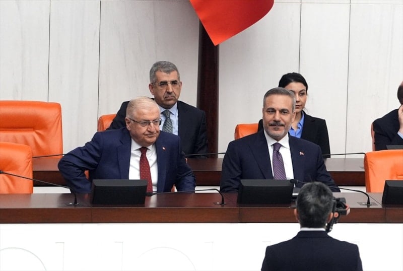 TBMM’de kapalı oturum: Hakan Fidan ve Yaşar Güler, Meclis’te