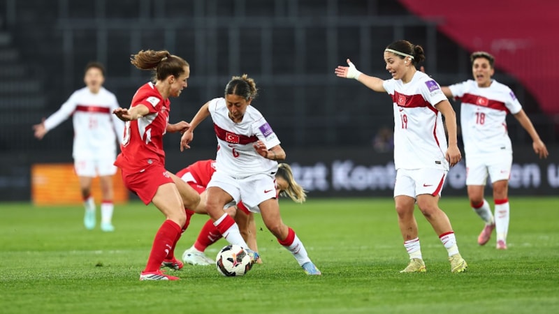 A Milli Kadın Futbol Takımı, İsviçre’ye yenildi