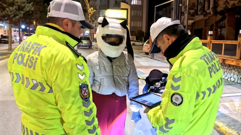 Aksaray’da ehliyetsiz motosiklet sürücüsüne 11 bin lira ceza