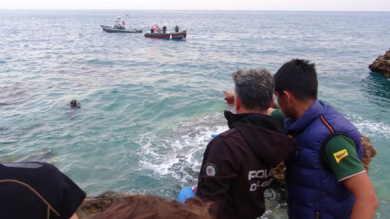 Antalya’da denize giren şahsın cansız bedenine ulaşıldı