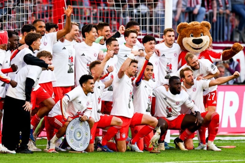 Avrupa’nın 5 büyük liginde şampiyonluğunu ilan eden ilk takım Bayern Münih oldu