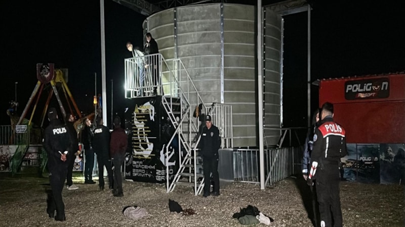 Edirne’de lunaparkta feci ölüm: Oyun aletinden düştü