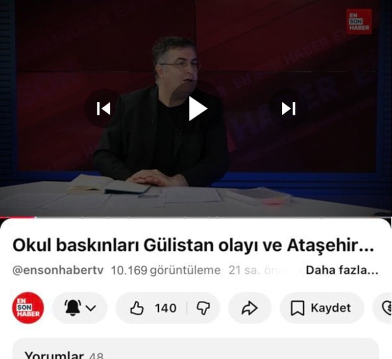 Ersan Şen: Kötü örnek olan diziler acilen yayından kaldırılsın