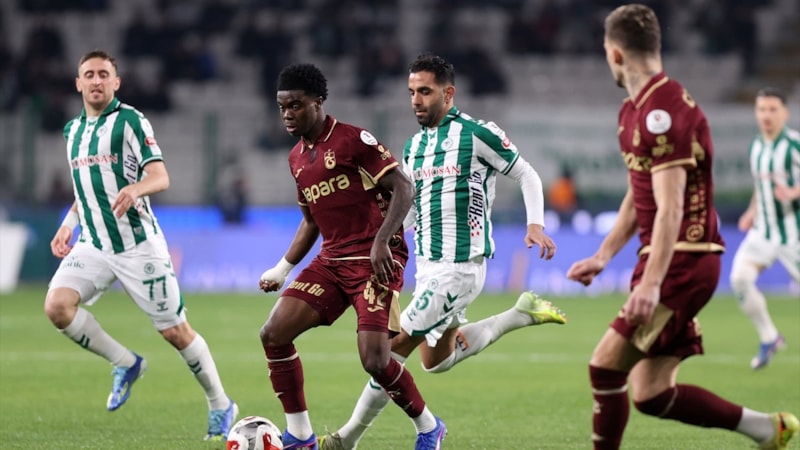 Konyaspor, Trabzonspor’u yendi