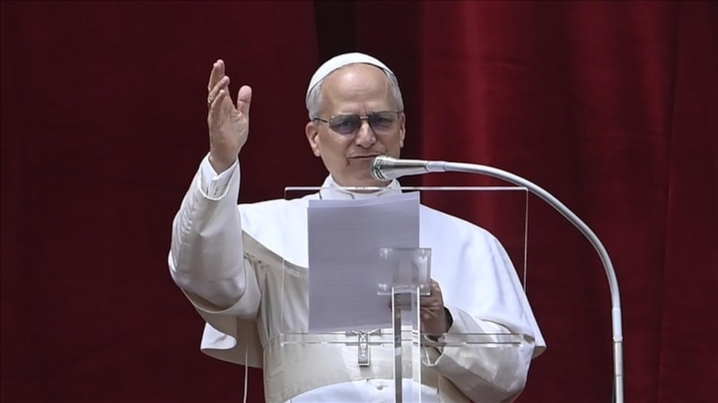 Papa 14. Leo’dan ABD Başkanı Trump’a çağrı