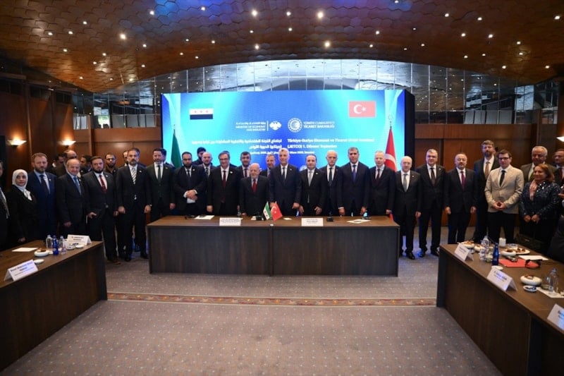 Türkiye ve Suriye’nin ikili ticaret hedefi: 10 milyar dolar