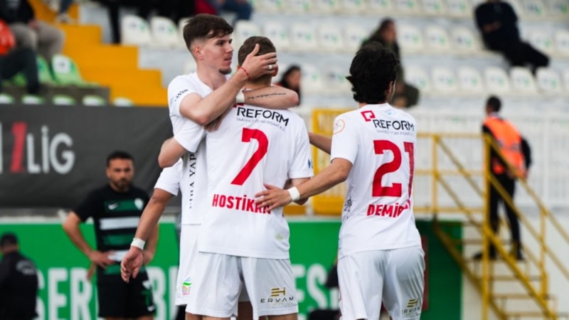 Vanspor FK, Serikspor’a 6 attı!