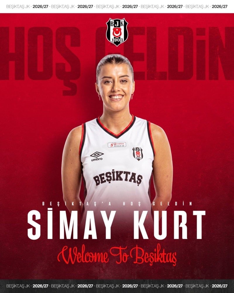 Beşiktaş Kadın Voleybol Takımı, Simay Kurt’u transfer etti