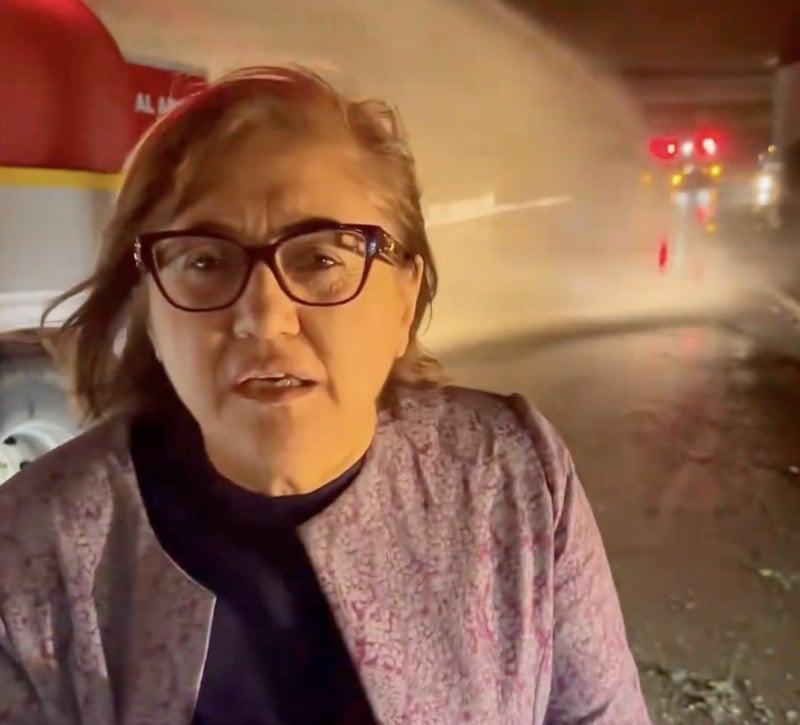 Gaziantep’i ‘süper hücre’ vurdu: Fatma Şahin vatandaşın yanından ayrılmadı