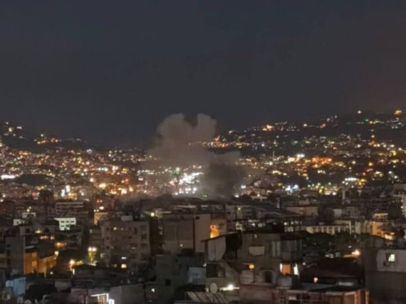 İsrail, Beyrut’un güneyine saldırı düzenledi