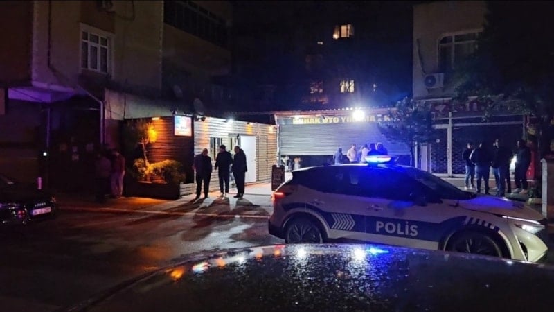 İstanbul’da oto yıkamaya motosikletli saldırı